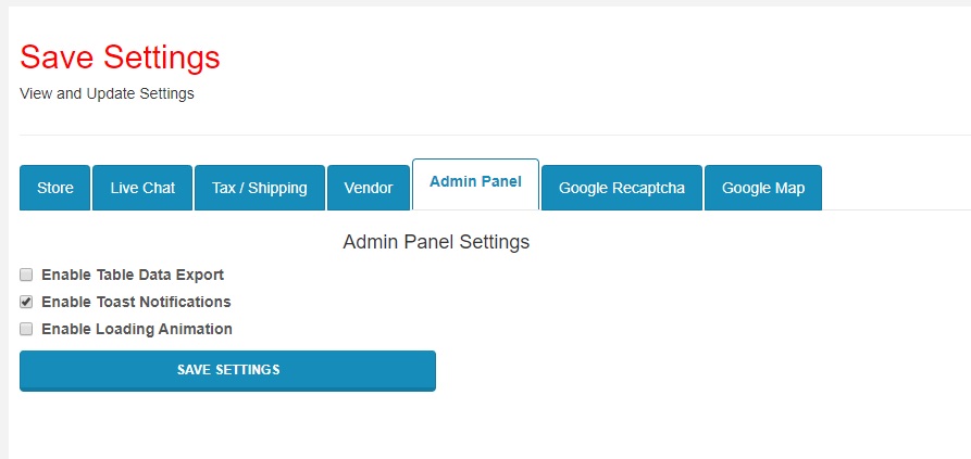 settings-admin-panel