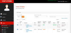 Orders Management - Webcart