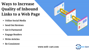 Ways to Increase Quality of Inbound Links to a Web Page