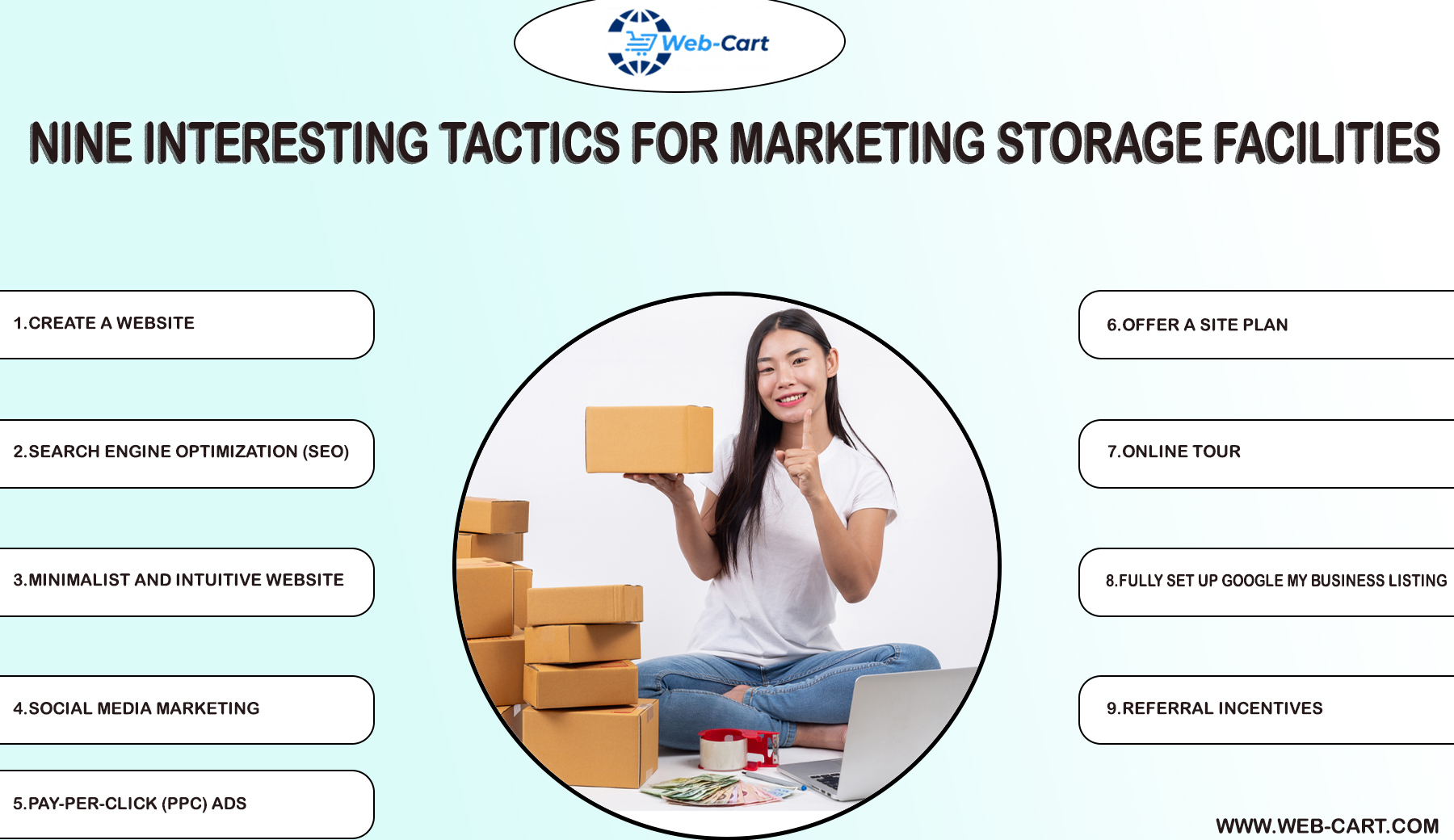 Nine interesting tactics for marketing storage facilities