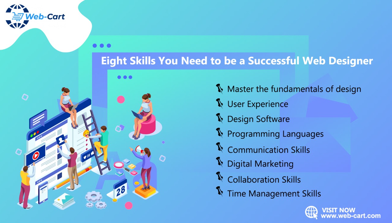 Eight Skills You Need to be a Successful Web Designer