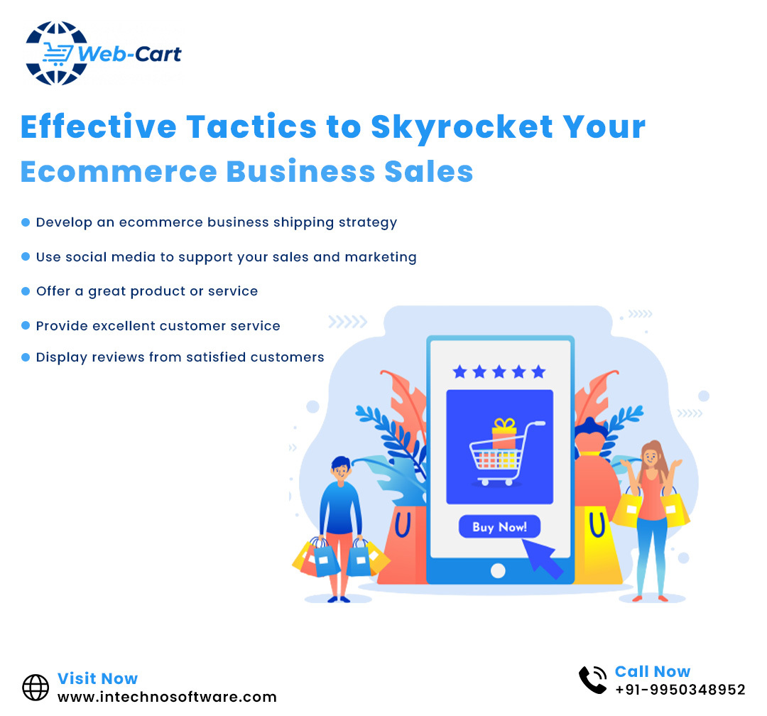 5 Effective Tactics to Skyrocket Your Ecommerce Business Sales